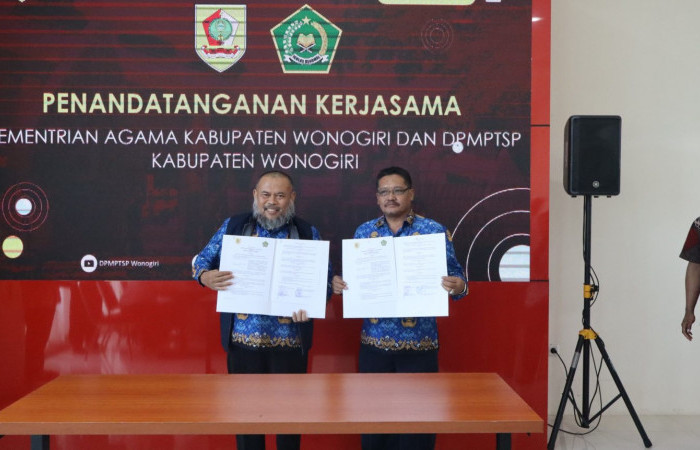 DPMPTSP WONOGIRI DAN KEMENAG PERKUAT SINERGI PERCEPATAN SERTIFIKASI HALAL